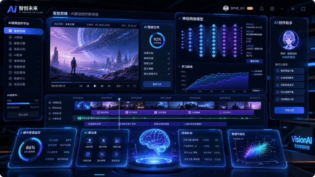 17c一起草网页版AI视频创作工具